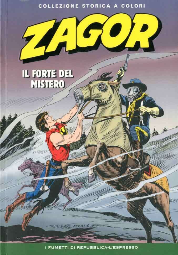 Zagor Collezione storica a colori N.92 - IL FORTE DEL MISTERO - Ed. L'espresso