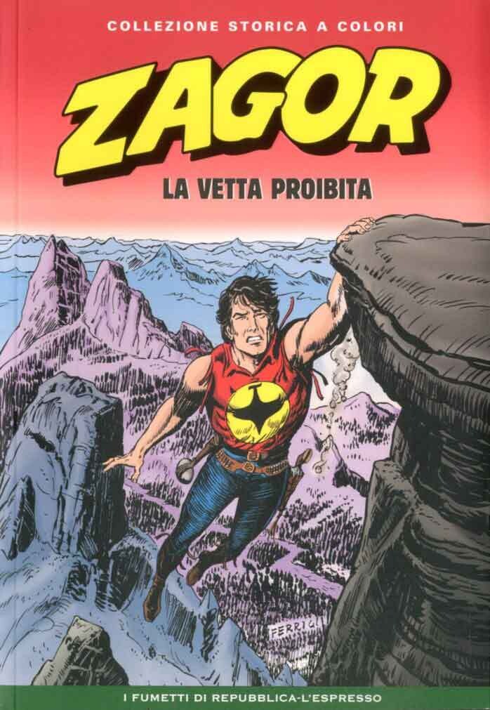 Zagor Collezione storica a colori N.190 - LA VETTA PROIBITA - Ed. L'espresso