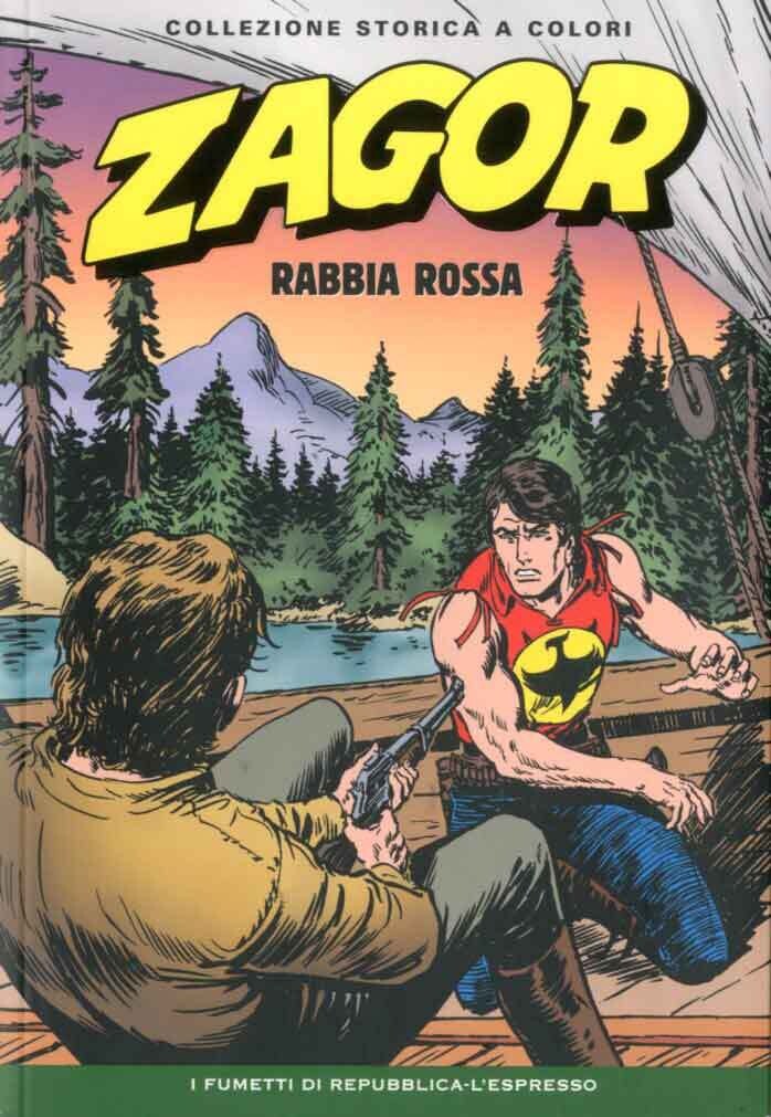 Zagor Collezione storica a colori N.191 - RABBIA ROSSA - Ed. L'espresso