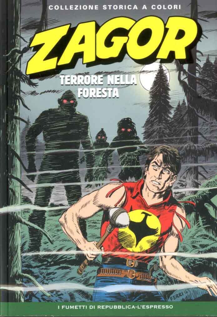 Zagor Collezione storica a colori N.200 - TERRORE NELLA FORESTA - Ed. L'espresso