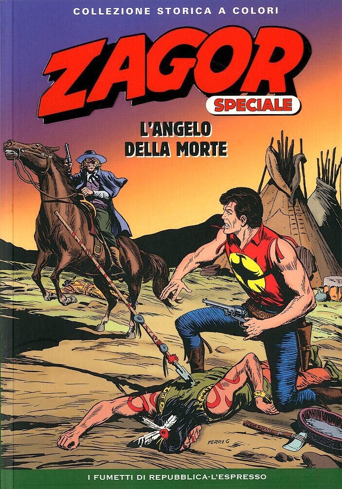Zagor Collezione storica a colori speciale N.5 - L'ANGELO DELLA MORTE - Ed. L'espresso