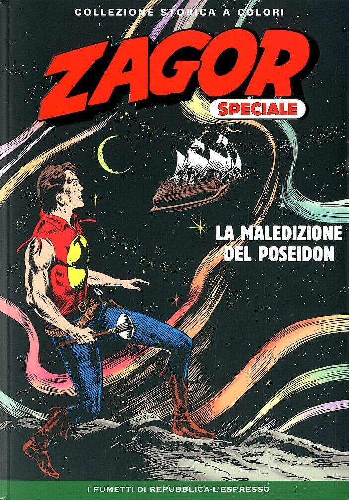 Zagor Collezione storica a colori speciale N.10 - LA MALEDIZIONE DEL POSEIDON - Ed. L'espresso