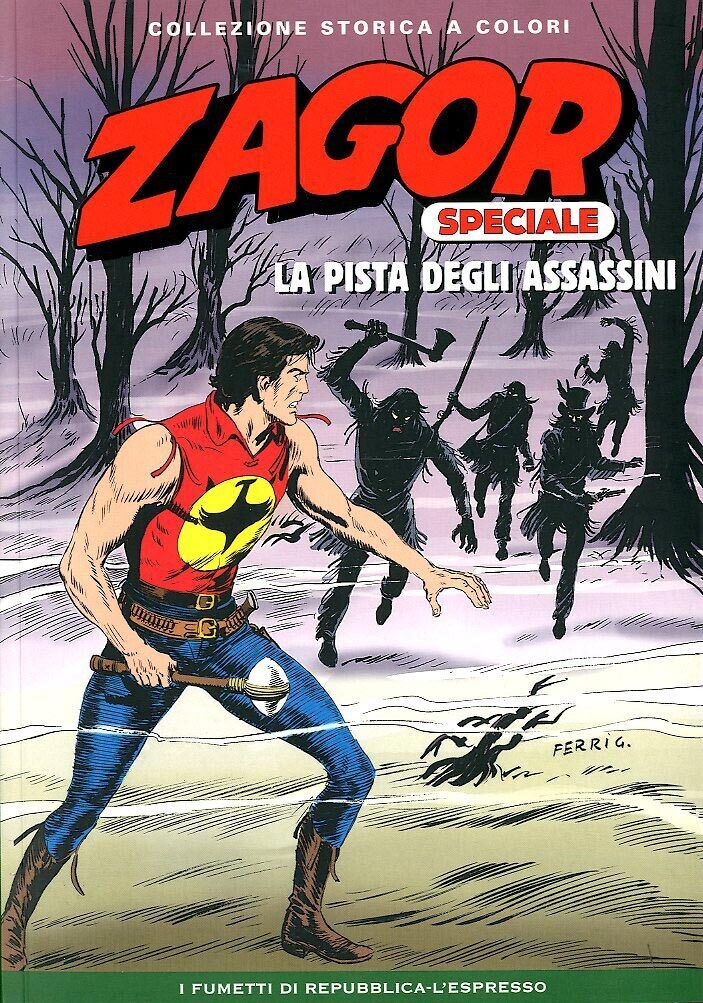 Zagor Collezione storica a colori speciale N.11 - LA PISTA DEGLI ASSASSINI - Ed. L'espresso