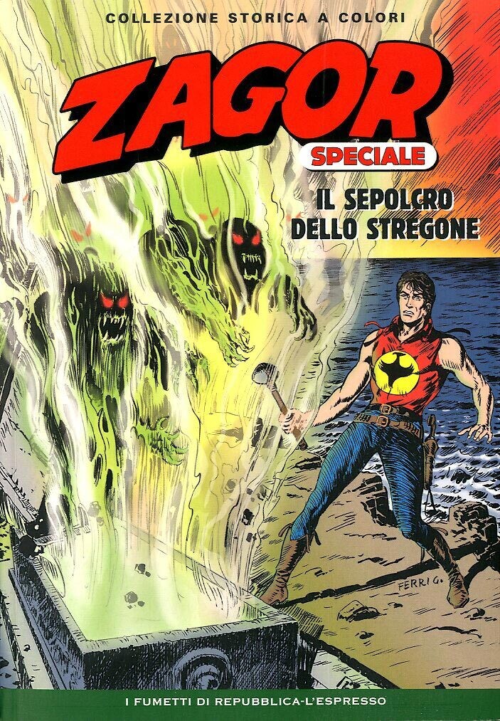 Zagor Collezione storica a colori speciale N.12 - IL SEPOLCRO DELLO STREGONE - Ed. L'espresso