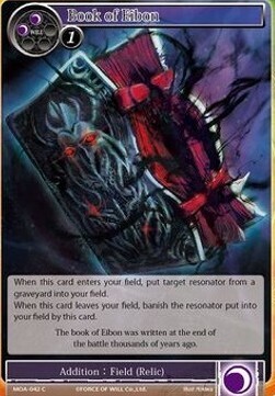 Book of Eibon- FOW -MOA-ITA-NM