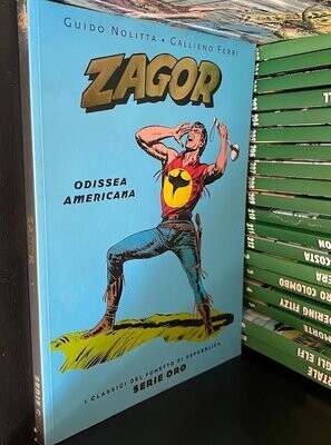 Zagor Serie Oro N.21 I classici di Repubblica - Odissea Americana Zagor Serie Oro N.21 I classici di Repubblica - Odissea Americana