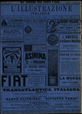 L'illustrazione Italiana anno XLV N.32 del 1918
