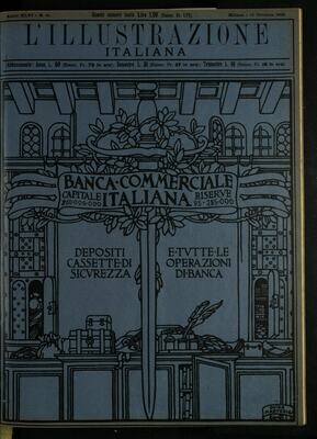 L'illustrazione Italiana anno XLVI N.41 del 1919