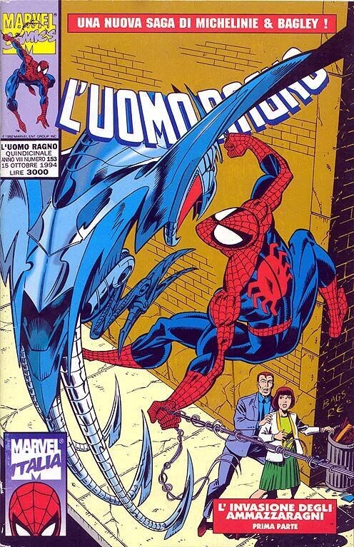 L'Uomo Ragno Anno VIII n.153 - ed. Marvel Italia