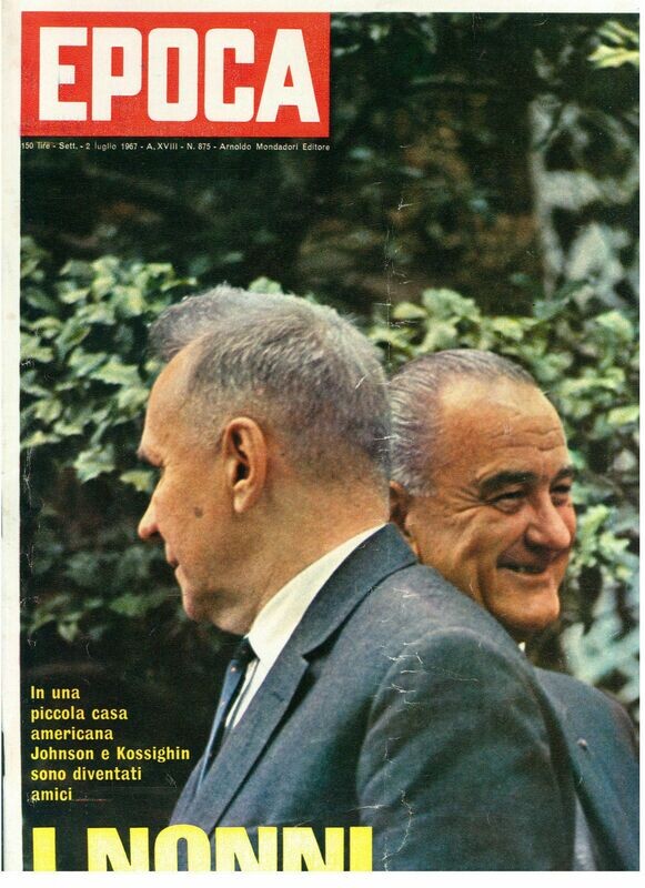 epoca rivista vintage 1967 anno XVIII N.875 - Mondadori ed