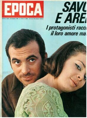 epoca rivista vintage 1967 anno XVIII N.892 - Mondadori ed