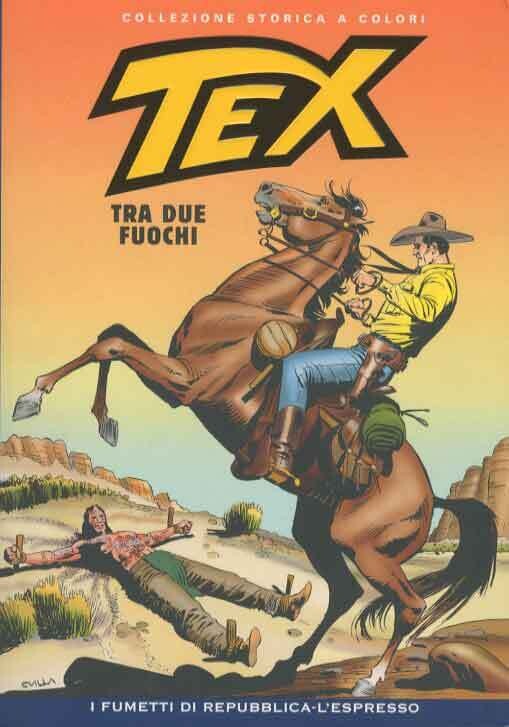Tex collezione storica a colori N.54 - tra due fuochi