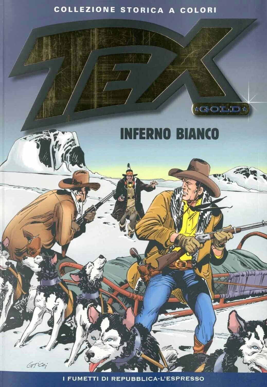 Tex collezione storica a colori Gold N.9 - Inferno bianco