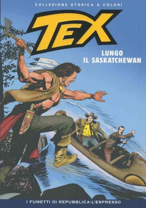 Tex collezione storica a colori N.87 - Lungo il Saskatchewan