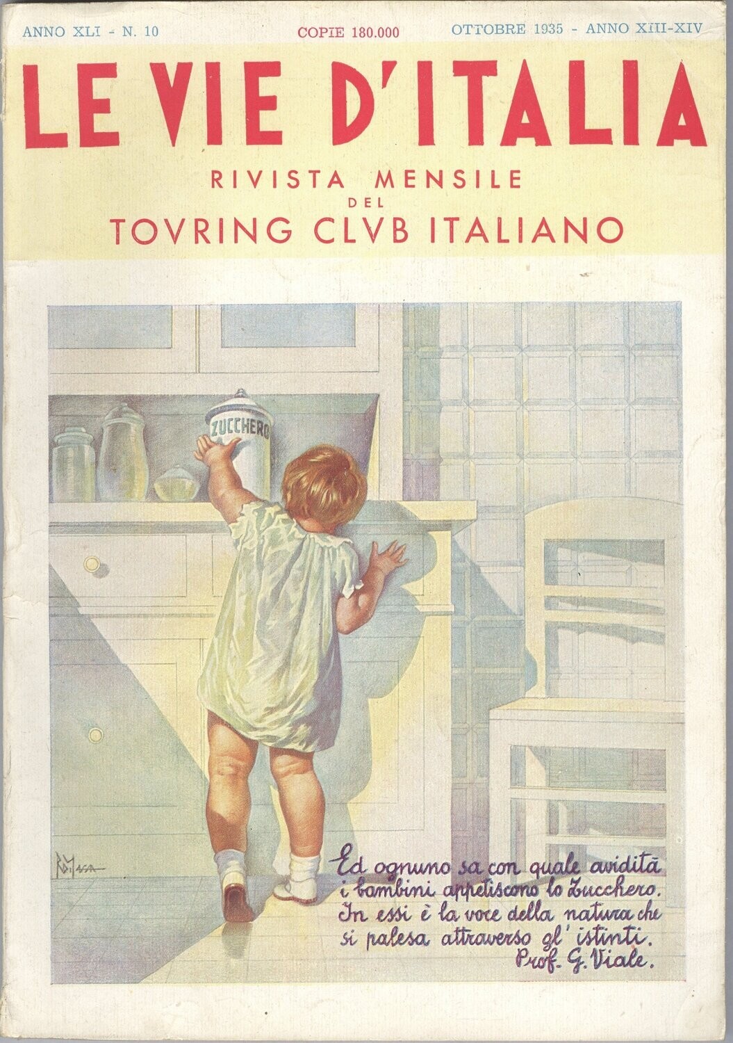 Le vie d'Italia anno XLI N.10 del 1935