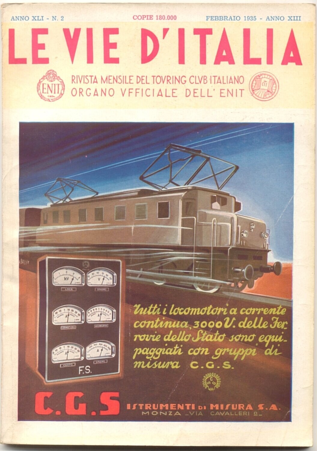 Le vie d'Italia anno XLI N.2 del 1935