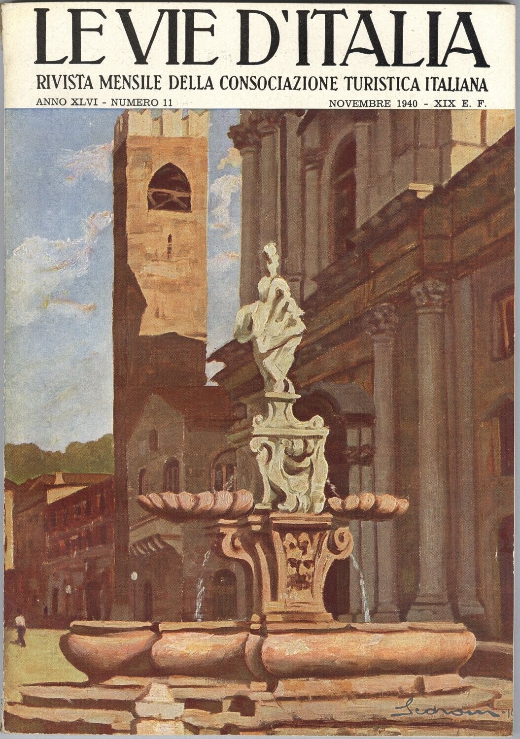 Le vie d'Italia anno XLVI N.11 del 1940