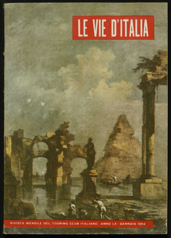 Le vie d'Italia anno LX N.1 del 1954