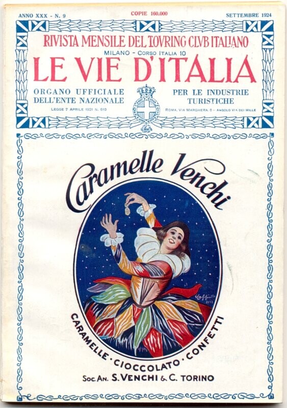 Le vie d'Italia anno XXX N.9 del 1924