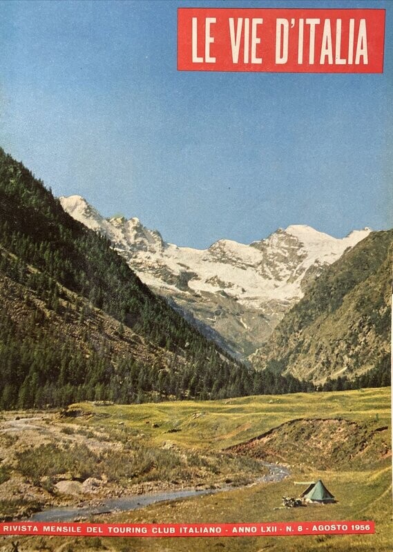 Le vie d'Italia anno LXII N.8 del 1956