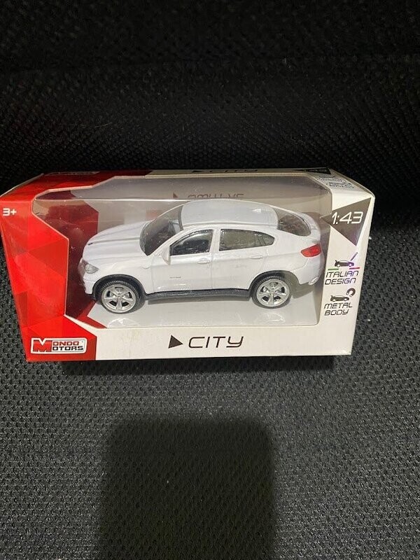 mondo motors 1/43 - bmw x6 bianca
