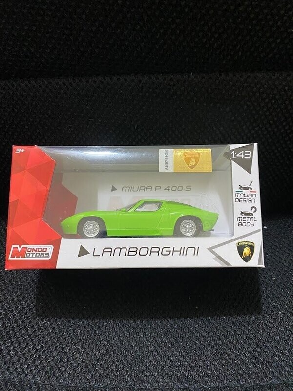 mondo motors 1/43 - lamborghini miura p40s verde chiaro