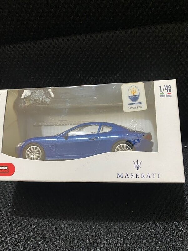 mondo motors 1/43 - maserati granturismo  blu