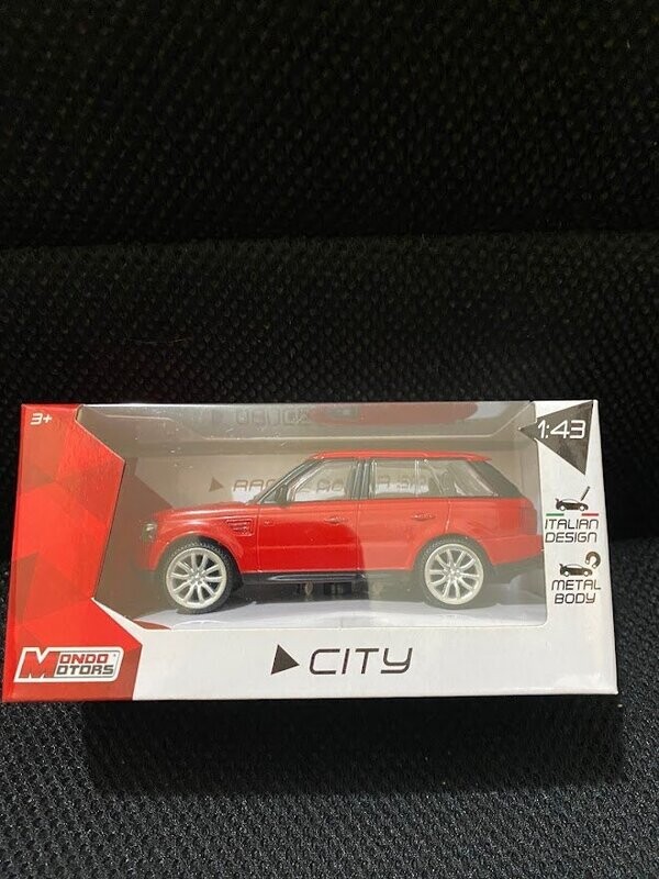 mondo motors 1/43 - range rover sport rossa