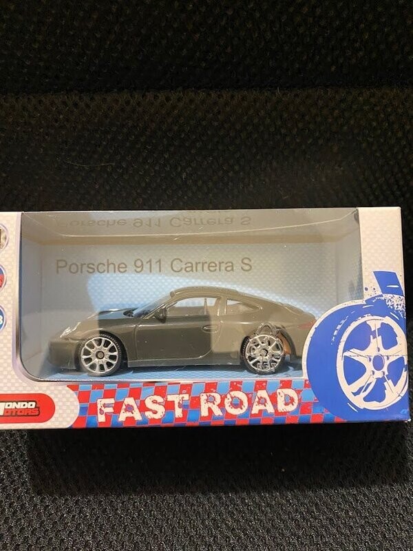 mondo motors 1/43 - porsche 911 carrera s grigio antracite