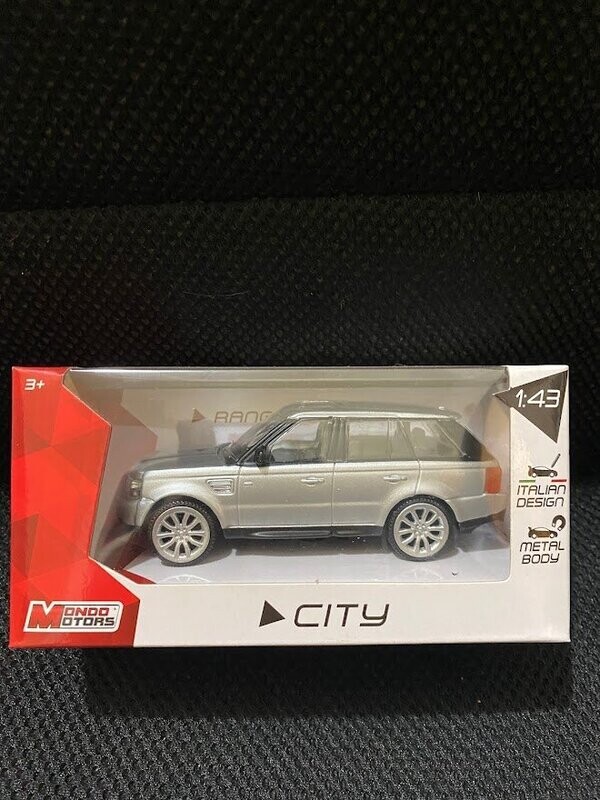 mondo motors 1/43 - range rover sport grigio metallizata