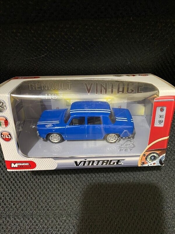 mondo motors 1/43 - renault r8 gordini blu