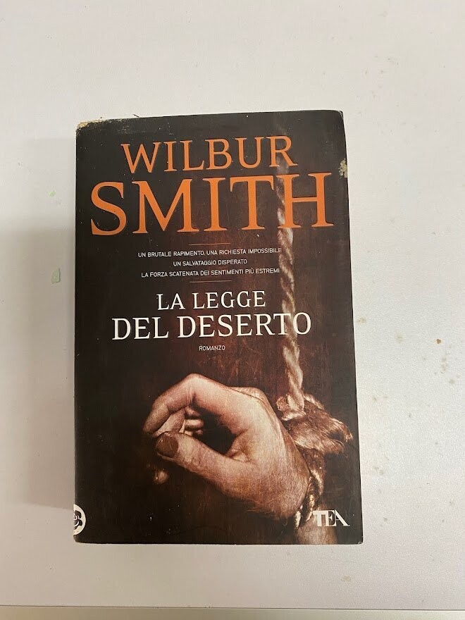 WILBUR SMITH - LA LEGGE DEL DESERTO - ROMANZO - Ed. TEA