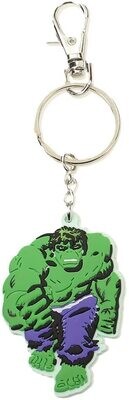 Marvel Comics Rubber Keychain Hulk 7 cm