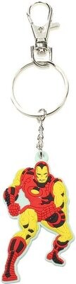 Marvel Comics Rubber Keychain Iron Man 7 cm