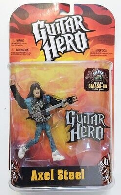 McFarlane Toys - Guitar Hero - Action Figure Axel Steel (MAGLIA ARANCIONE)