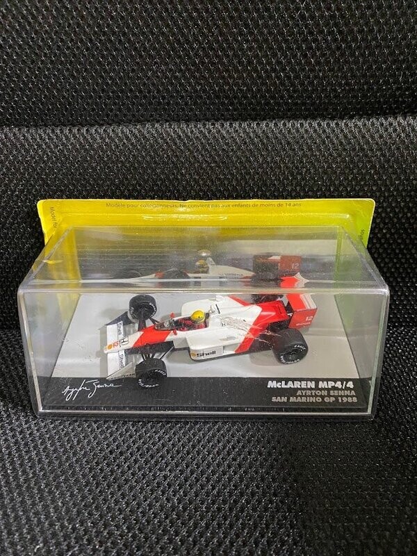 Mclaren MP4/4 Ayrton Senna San Marino GP  1988 - (edicola)