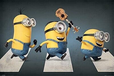 Minions Poster Pack Abbey Road 61 x 91 cm
