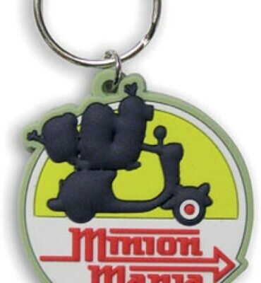 Minions Rubber Keychain Minion Mania 6 cm