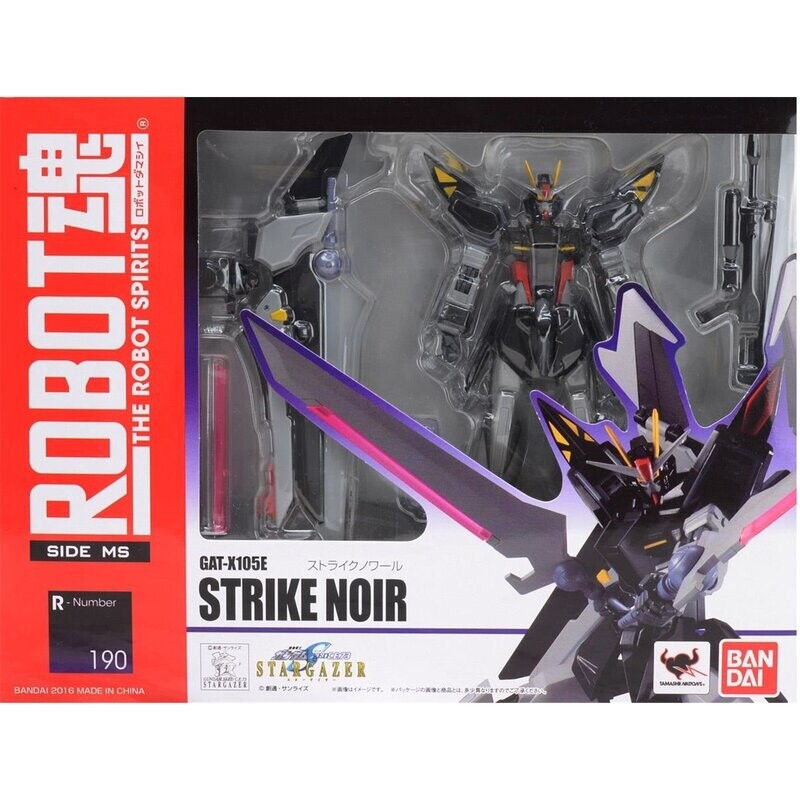 Mobile Suit Gundam SEED C.E.73 Stargazer Robot Spirits Action Figure Side MS Strike Noir
