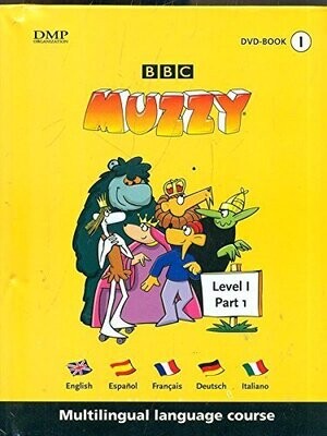 Muzzy level 1/part 1 Dvd-Book