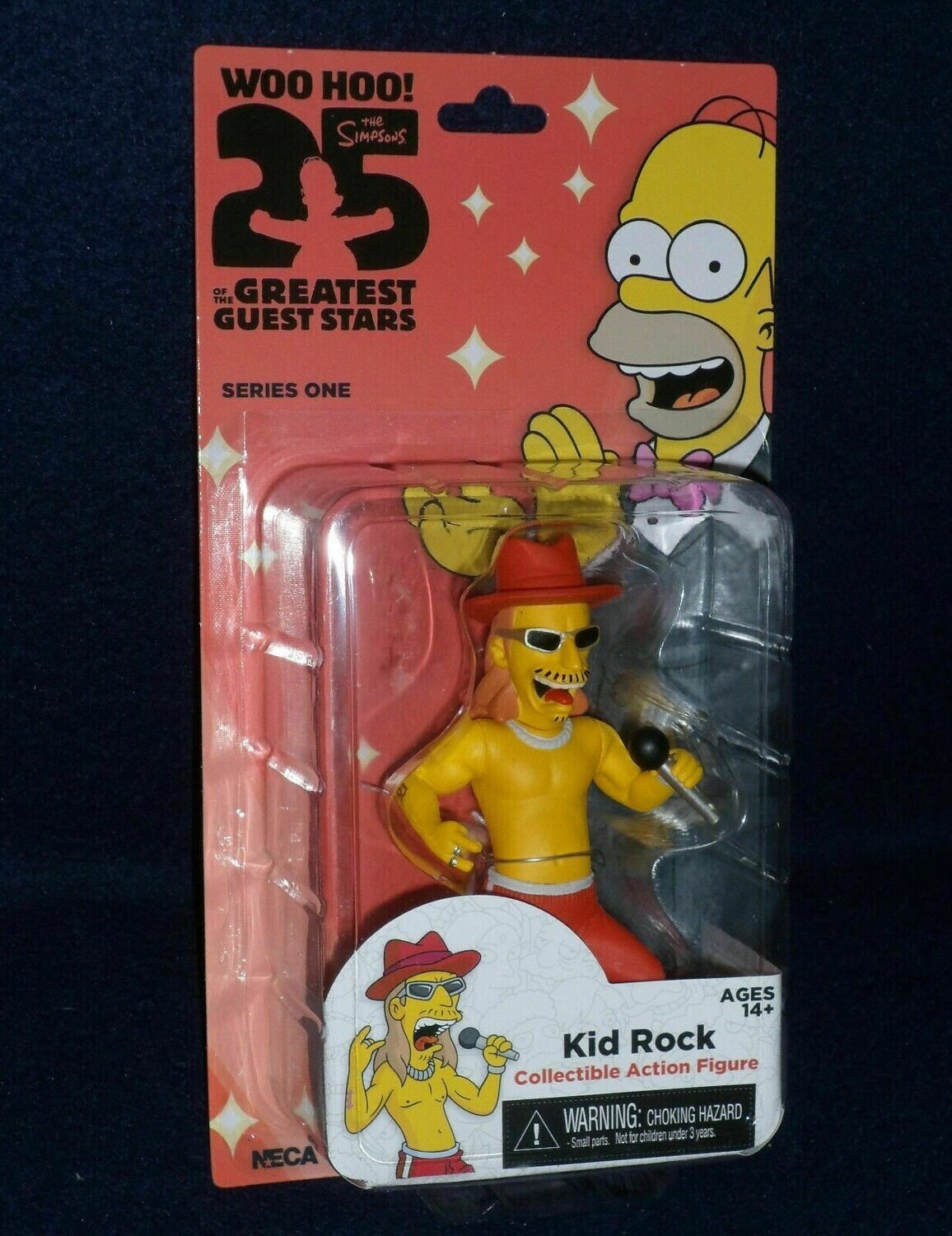 NECA The Simpsons 25. Anniversario - Serie 1 - Kid Rock Action Figura, 12,7 cm