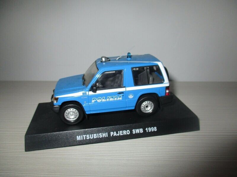 Pajero Mitsubishi SWB 1998 polizia (edicola)