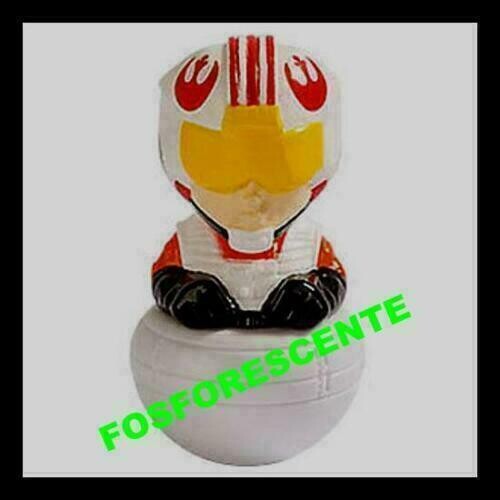 Personaggio ROLLINZ 2.0 STAR WARS - ESSELUNGA - Luke pilota X-Wing Fosforescente