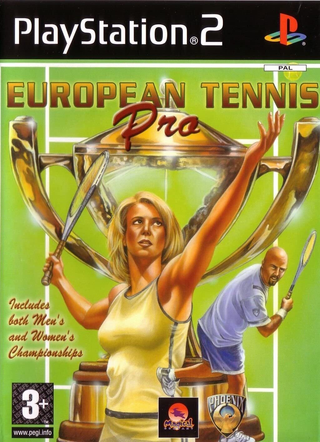 PS2 - European Tennis Pro PS2 - Espn Nfl Football