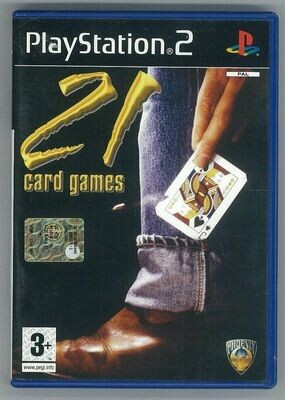 PS2 - 21 CARD GAMES PS2