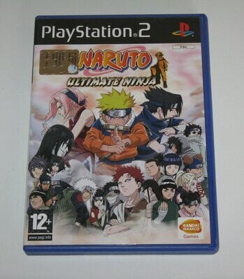 PS2 - Naruto ultimate ninja (senza manuale d'istruzioni)