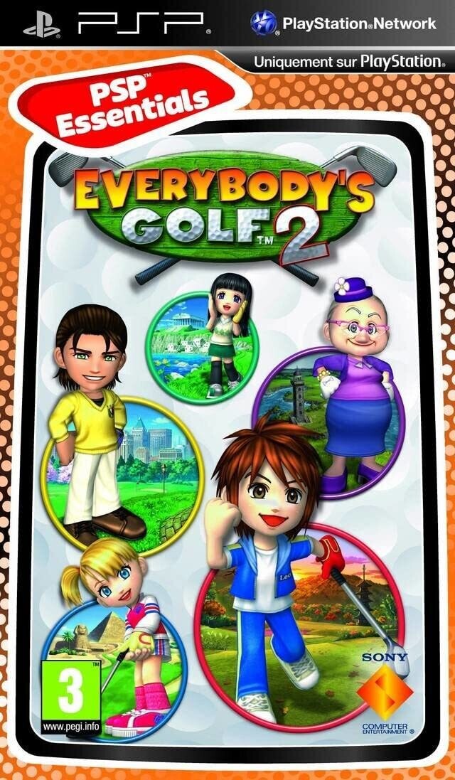 PSP -ESSENTIALS EVERYBODY S GOLF 2 SPORTIVO - SONY PSP