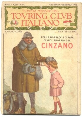 Rivista mensile del touring club italiano Anno XXIV N.1-2 del 1918