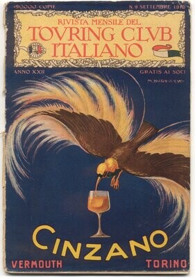 Rivista mensile del touring club italiano Anno XXII N.9 del 1916