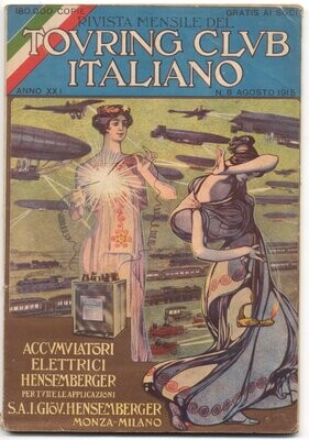 Rivista mensile del touring club italiano Anno XXI N.8 del 1915